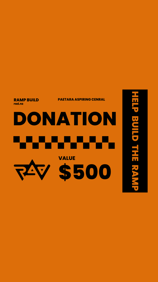 $500 Donation - Buy a sheet and build the ramp