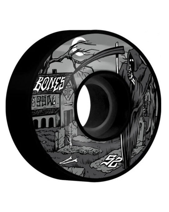 Bones Wheels Stf Reaper Burial V1 Standard 99A in Black