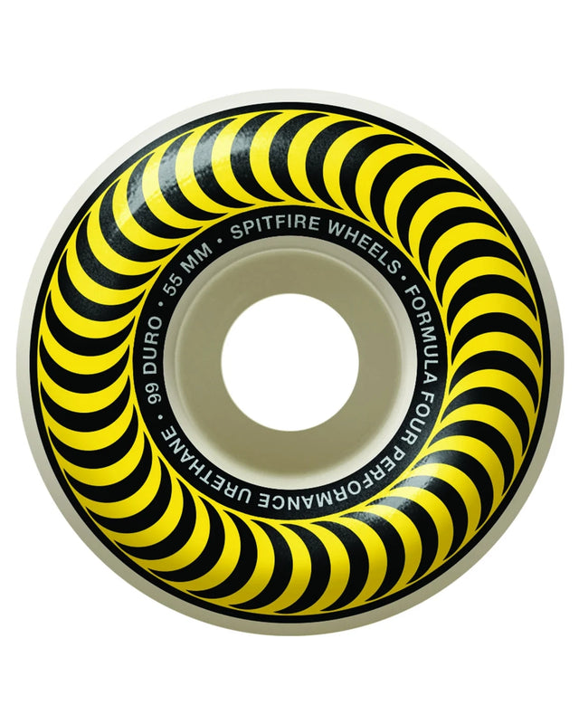 Spitfire Formula Four Classics 99D 55mm Wheels – Yellow