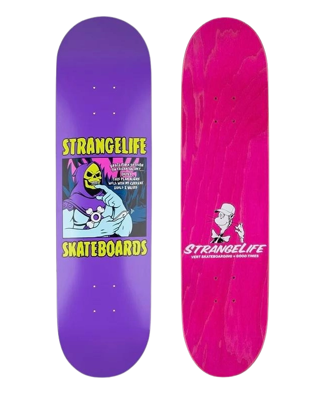 Strange Life Skeletor Deck - Purple